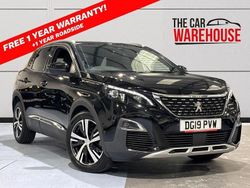 Black Used 2019 Peugeot 3008 GT-line Hatchback | £12,999 (Fair price)