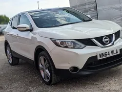White Used 2014 Nissan Qashqai Acenta Premium SUV | £5,991 (Fair price)