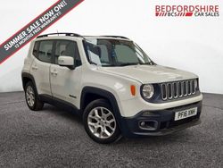 White Used 2016 Jeep Renegade Longitude SUV | £8,575 (Fair price)