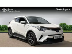 White Used 2019 Toyota C-HR SUV | £17,754 (Fair price)