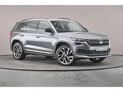 Graphite grey metallic Used 2022 Skoda Kodiaq SportLine SUV | £27,956 (Fair price)