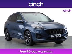 Blue Used 2021 Ford Kuga ST-Line X SUV | £16,899 (Fair price)