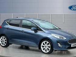 Blue Used 2021 Ford Fiesta Titanium X Hatchback | £10,765 (Good price)