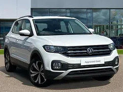 White Used 2020 VW T-Cross SE SUV | £17,990 (Fair price)