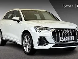 White Used 2024 Audi Q3 S-Line SUV | £31,500 (Fair price)