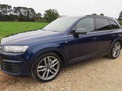 Blue Used 2019 Audi Q7 Black Edition SUV | £24,450 (Fair price)