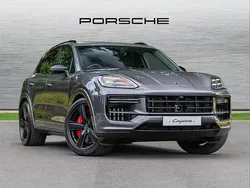 Grey New 2025 Porsche Cayenne Turbo E-Hybrid SUV | £139,940