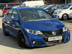 Blue Used 2016 Honda Civic Sport Hatchback | £6,295 (Fair price)