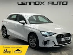 White Used 2024 Audi A3 Sportback e-tron Sport Sedan | £22,490 (Fair price)