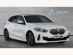 Alpine white Used 2024 BMW 118 M Sport Hatchback | £24,850 (Fair price)