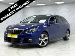 Blue Used 2019 Peugeot 308 S Estate | £7,495 (Fair price)