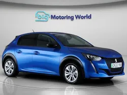 Blue Used 2022 Peugeot e-208 Allure Premium Hatchback | £12,600 (Good price)