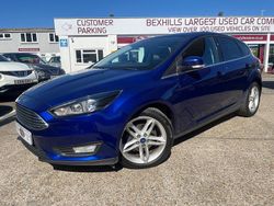 Blue Used 2016 Ford Focus Zetec Hatchback | £6,199 (Expensive)