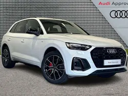 White Used 2022 Audi Q5 Comfort SUV | £36,995 (Fair price)