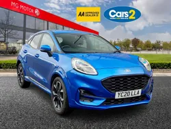 Blue Used 2020 Ford Puma ST-Line X SUV | £13,290 (Fair price)