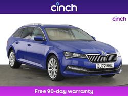 Blue Used 2022 Skoda Superb SE L Estate | £19,249 (Fair price)
