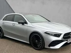 Silver Used 2025 Mercedes A200 AMG Line Premium Plus Hatchback | £30,480 (Expensive)