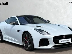 Metallic yulong white Used 2017 Jaguar F-Type Supercharged Coupe | £56,181 (Expensive)