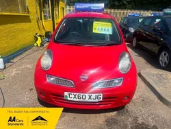 Red Used 2010 Nissan Micra Visia Hatchback | £2,995 (Fair price)