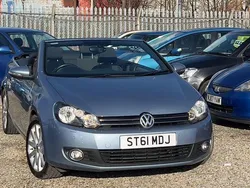 Blue Used 2011 VW Golf Cabriolet S Cabriolet | £3,299 (Fair price)