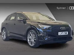 Black Used 2021 Audi Q4 e-tron Comfort SUV | £31,000 (Fair price)