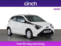 White Used 2018 Toyota Aygo X-play Hatchback | £7,349 (A bit pricey)