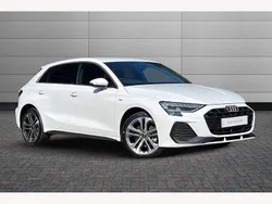 Arkona white Used 2025 Audi A3 e-tron S-Line Hatchback | £30,950 (Expensive)