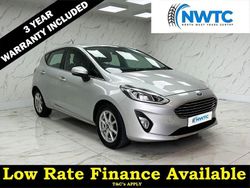Silver Used 2018 Ford Fiesta Zetec Hatchback | £6,995 (Fair price)