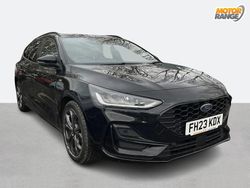 Black Used 2023 Ford Focus ST-Line Estate | £14,895 (Fair price)