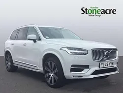 White Used 2022 Volvo XC90 Inscription SUV | £40,995 (Expensive)