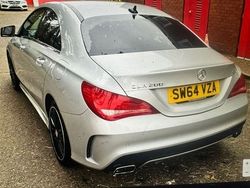 Silver Used 2014 Mercedes CLA200 AMG Coupe | £12,490 (Fair price)