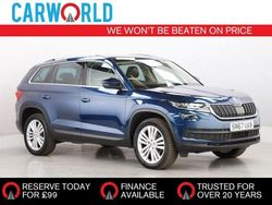 Blue Used 2017 Skoda Kodiaq SUV | £17,645 (Fair price)