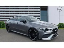 Grey Used 2023 Mercedes CLA200 AMG Line Premium Plus Coupe | £28,898 (Fair price)