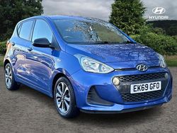Blue Used 2019 Hyundai i10 Hatchback | £8,890 (Fair price)