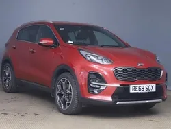 Red Used 2018 Kia Sportage GT-Line SUV | £14,250 (Fair price)
