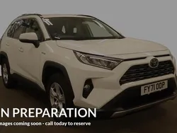 White Used 2021 Toyota RAV4 Hybrid SUV | £18,920 (Super price)