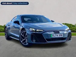 Grey Used 2024 Audi e-tron GT quattro Comfort Sedan | £74,600