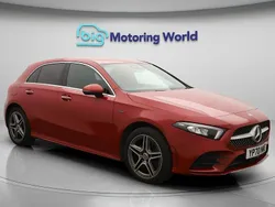 Red Used 2020 Mercedes A250 AMG line Hatchback | £18,900 (Fair price)