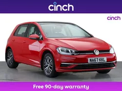 Red Used 2017 VW Golf VII SE Hatchback | £14,499 (Fair price)