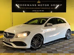 White Used 2016 Mercedes A200 AMG line Hatchback | £8,495 (A bit pricey)