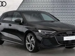 Mythos black New 2025 Audi A3 Black Edition Hatchback | £32,404 (Fair price)