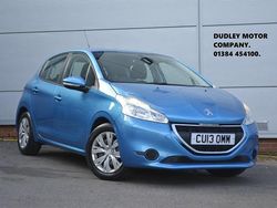 Blue Used 2013 Peugeot 208 Access Hatchback | £4,295 (Fair price)