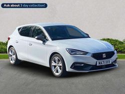 White Used 2021 Seat Leon FR Hatchback | £15,740 (Fair price)