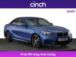 Blue Used 2021 BMW 218 M Sport Coupe | £17,649 (Fair price)
