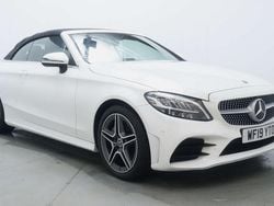 White Used 2019 Mercedes C200 AMG line Cabriolet | £19,400 (Good price)