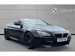 Ruby black Used 2016 BMW M6 Cabriolet Shadowline Cabriolet | £28,490