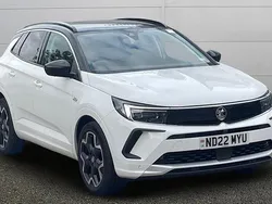 White Used 2022 Vauxhall Grandland X Elite SUV | £17,695 (A bit pricey)
