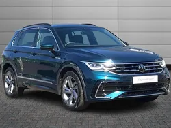 Blue Used 2024 VW Tiguan R-line Edition SUV | £31,450 (Fair price)