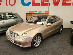 Gold Used 2001 Mercedes C180 Coupe | £2,650