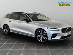 Silver Used 2021 Volvo V60 Plus Estate | £22,495 (Good price)